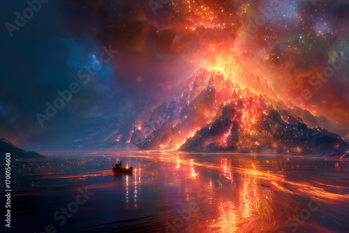 The Burning Heart of Gaia
