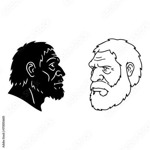 Neanderthal Portrait