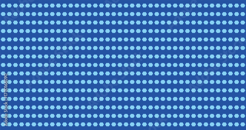 Blue Dot Seamless Pattern Background Vector Illustration, Polka Dot Decorative Abstract Design, Modern Minimal Geometric Wallpaper