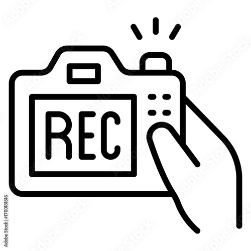 camera record icon