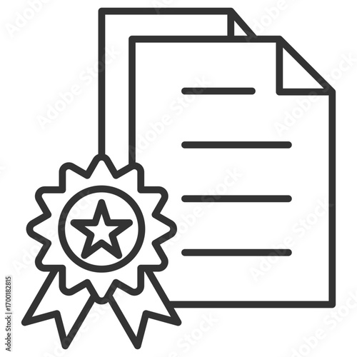 Affidavit Outline Icon