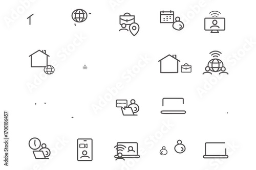 business icons set