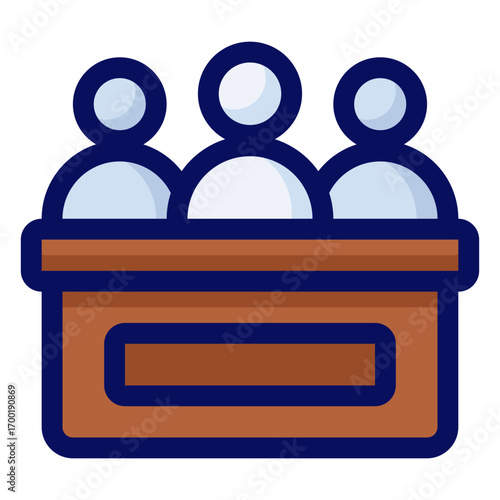  "Conference Panel Discussion Icon"
