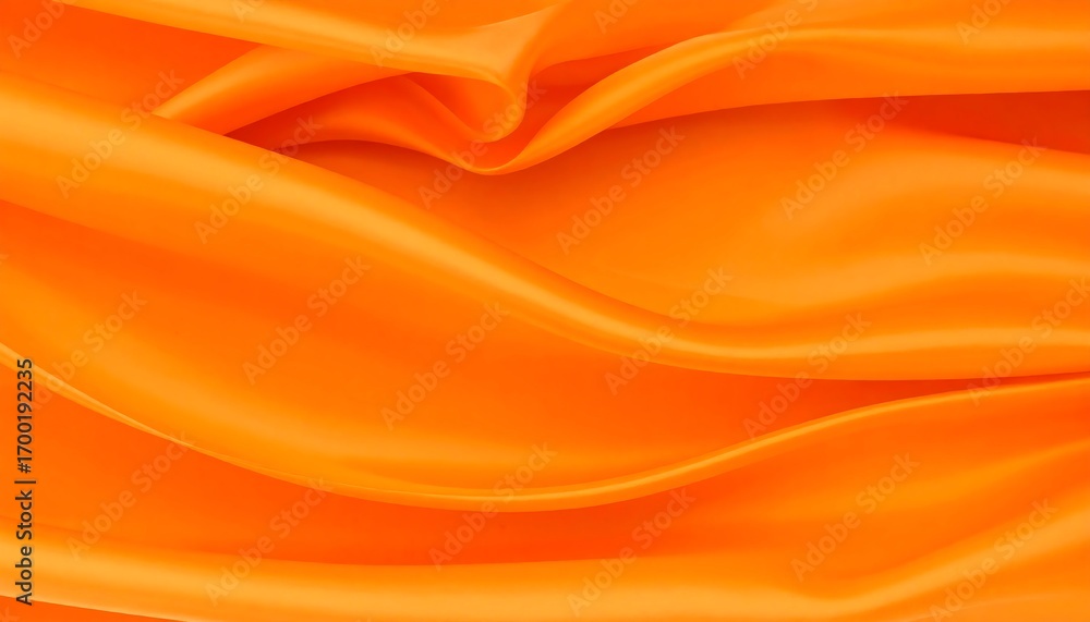 Obraz premium Close-up of vibrant orange fabric