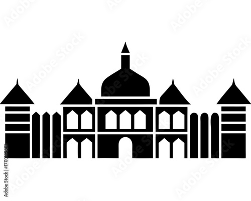 Creative details Parliament Vector Illustration | Government Building and Legislative Assembly Icon