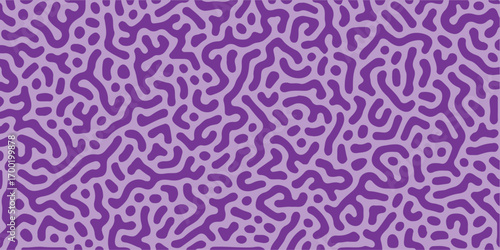 Purple leopard skin seamless pattern vector illustration on a light backdrop. Seamless repeating vector texture noise grain turing effect. Rustic pattern for modern ethnic background. Vector Format