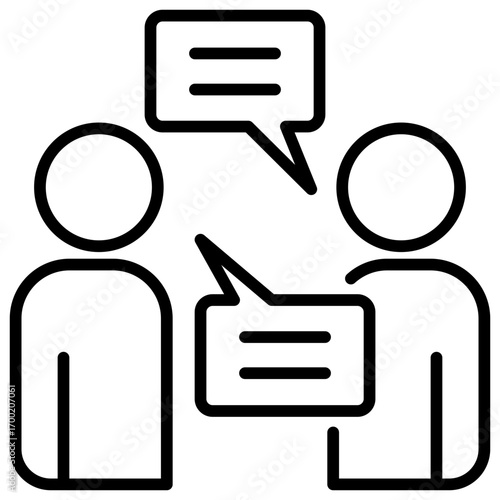Communication Line Icon