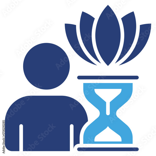 Patience Two Color Icon
