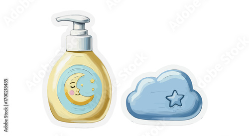 Baby Skincare Essentials Gentle Soap and Soft Cloud