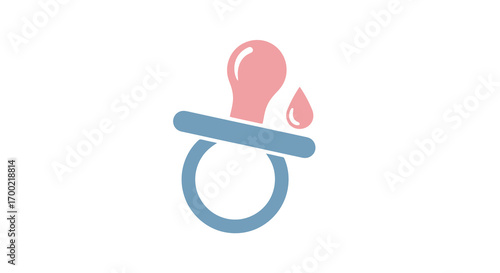 Baby Pacifier Illustration