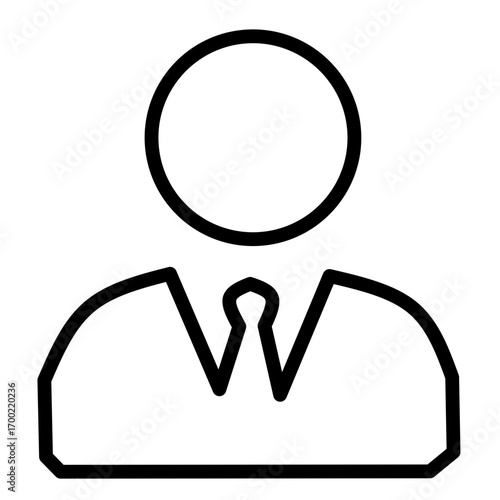 Attorney Icon - Legal Businessman Justice Symbol
