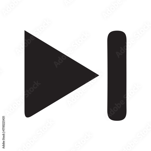 video player icon vector