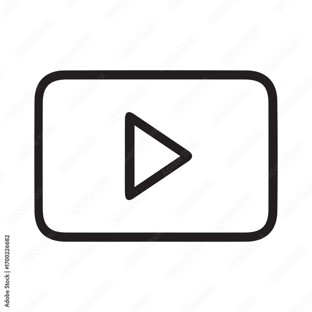 play icon on metal button play icon on metal button