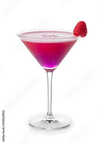 Wallpaper Mural Raspberry Martini with Sugar Rim and Fresh Garnish – Gourmet Cocktail, Elegant Drink, High-Resolution Beverage Photography. Torontodigital.ca