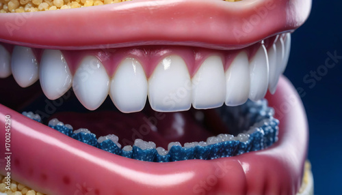close up of teeth