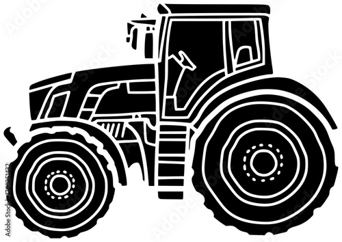 agricultural illustration plow silhouette mountains logo natural icon nature outline outdoor agriculture plant plough ploughing roller macin romania sprayer shape scenic vector graphic background