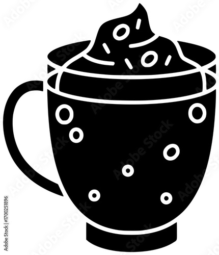 cream illustration food silhouette dessert logo sweet icon whipped outline delicious cake white milk fruit gourmet pastry dairy tasty shape women vector graphic background