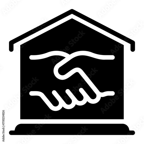 agreement glyph icon
