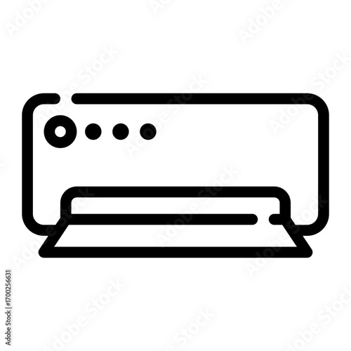 cooling line icon