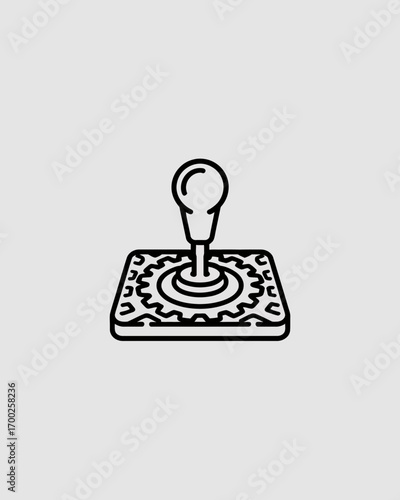 joystick icon vector illustration