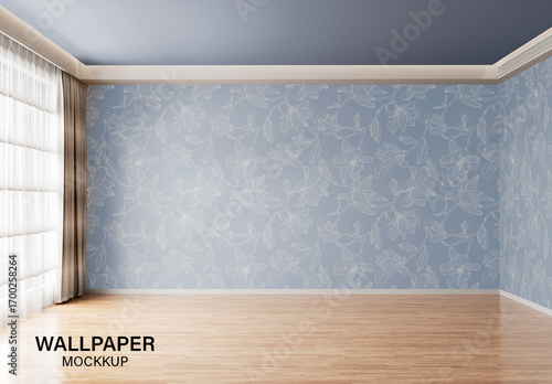 Home Interior Decorative Wall Mockup