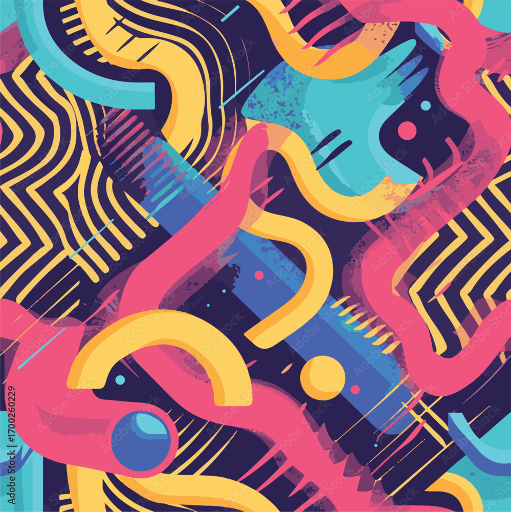 Obraz premium abstract colorful background with circles