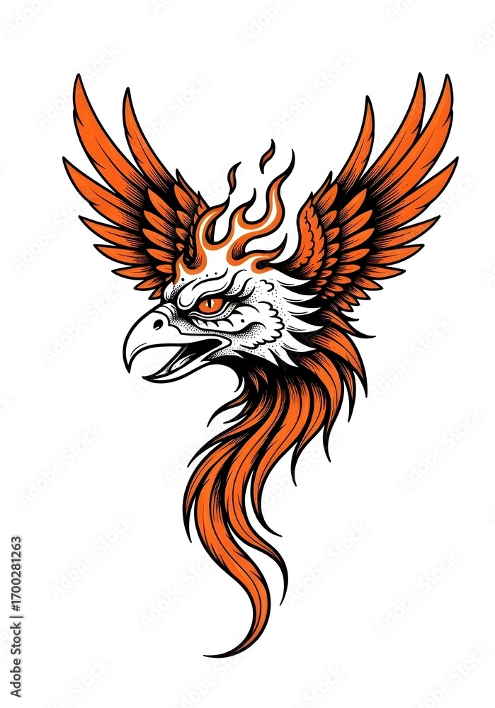 Obraz premium Black & Grey Tattoo Design