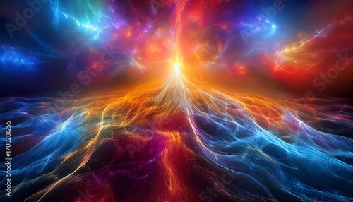 Wallpaper Mural Astral Projections Glimpsing Into The Otherworldly Nebula Dreamscape Lost In A Mystical Cloud Of Colors Abstract Energy Flow Dancing Lines Of Cosmic Power Torontodigital.ca