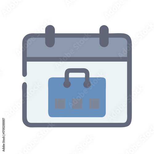 buisness calendar vector icon