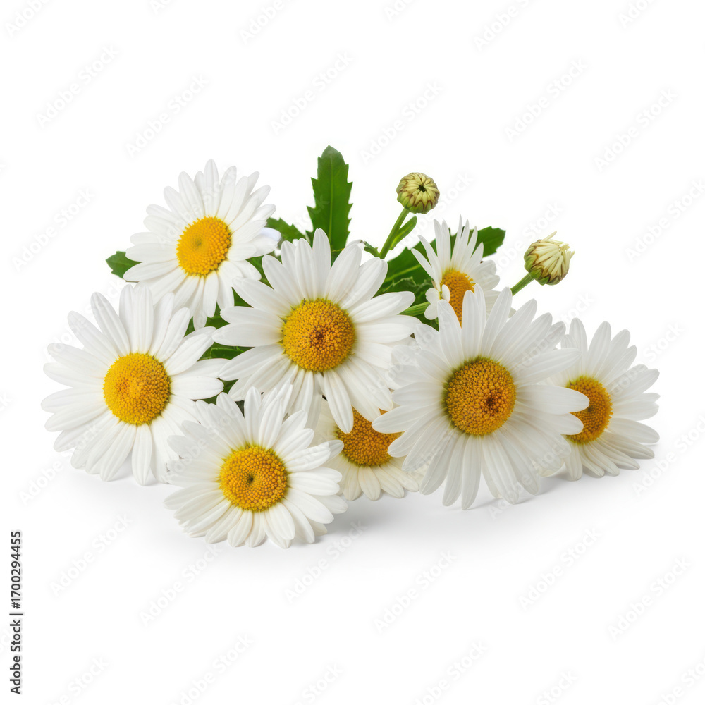 Obraz premium daisies isolated on white