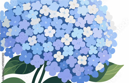 Plant close-up vector image