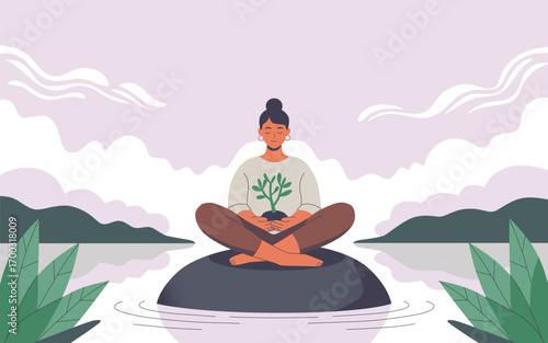 Meditation and Nature’s Gentle Harmony