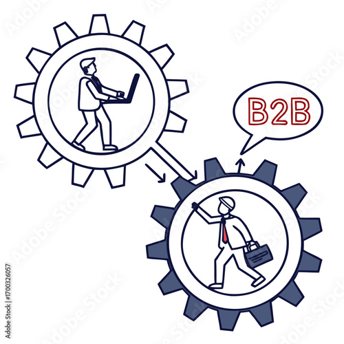 Dynamic B2B partnership powers business growth with seamless collaboration and strategic advantage