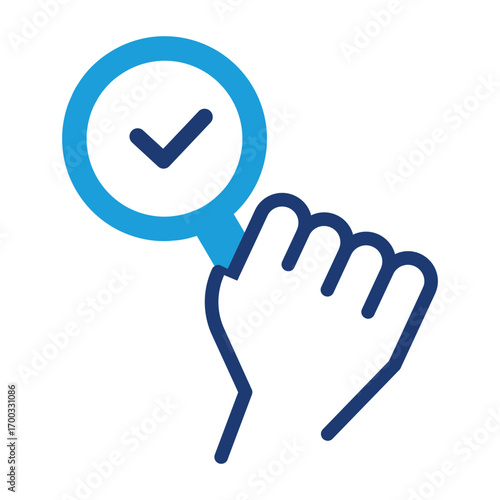 searching colored icon vector design good for web or mobile app