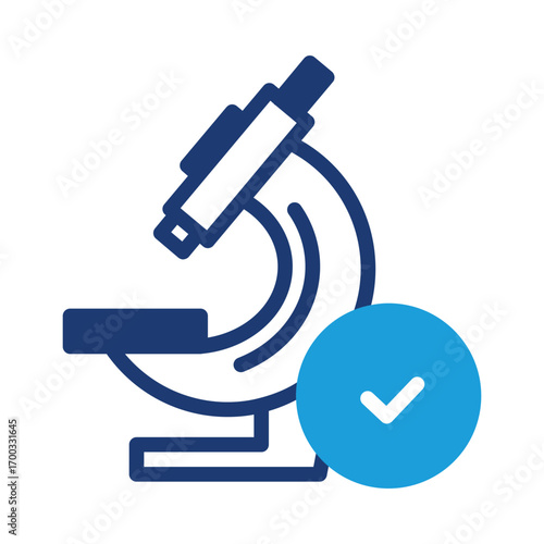 lab test data colored icon vector design good for web or mobile app