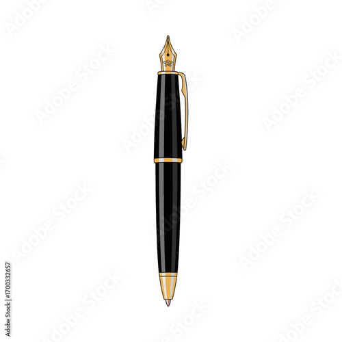 
Ballpoint pen vector illustration design