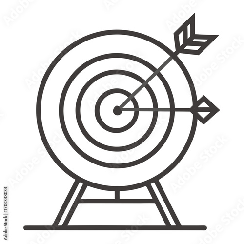 target and arrow