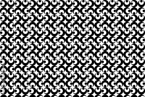 Geometric seamless patterns. Abstract vector design of circle for background of design cards, invitations card, wallpaper, wrapping paper.