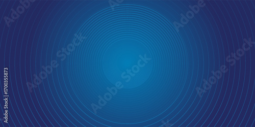 Bright blue dynamic abstract vector background with diagonal lines. 3d cover of business presentation banner for sale event night party. Fast moving soft circle wave line stripe decoration