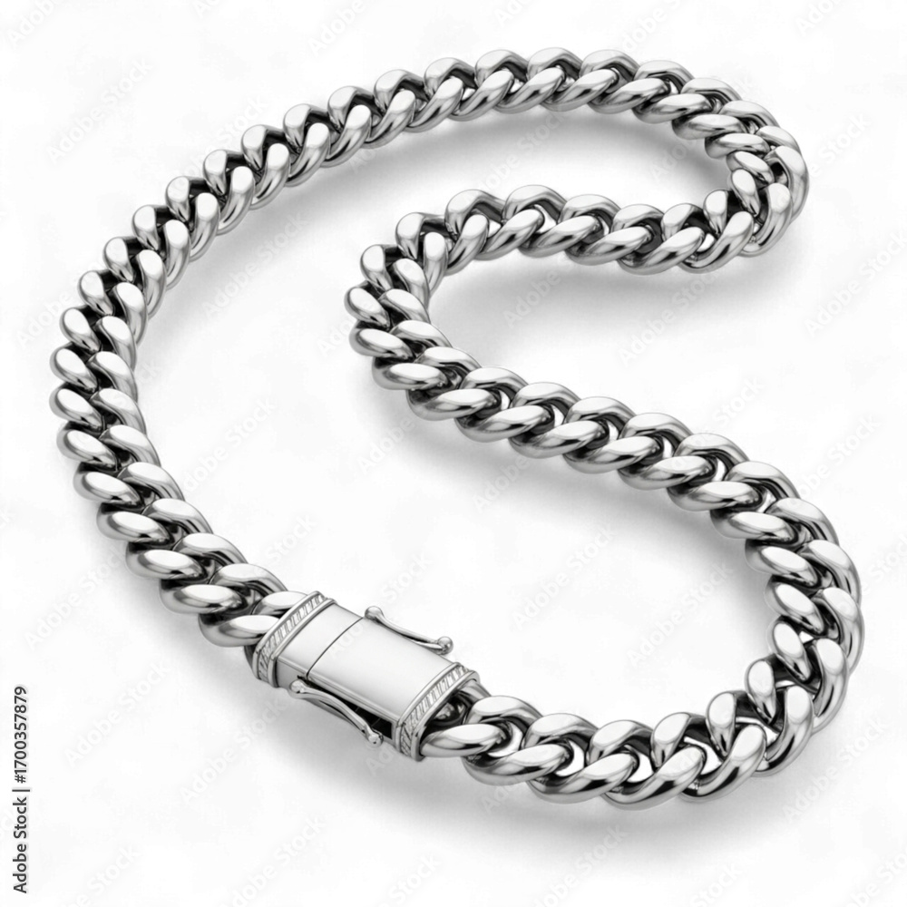 Obraz premium Men’s chain necklace png