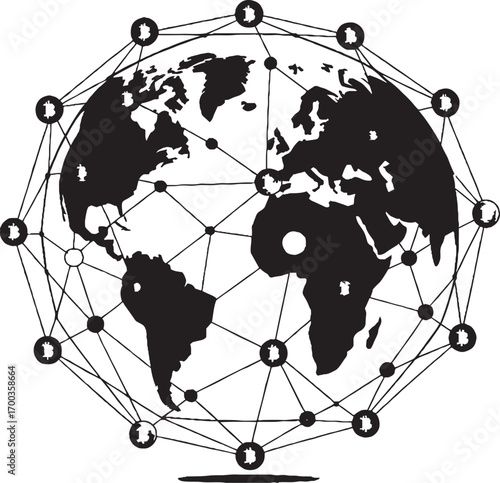 Global Bitcoin Network: A Decentralized Digital Currency Connection