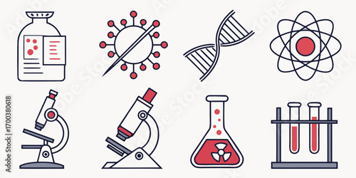 Medical and science icons
