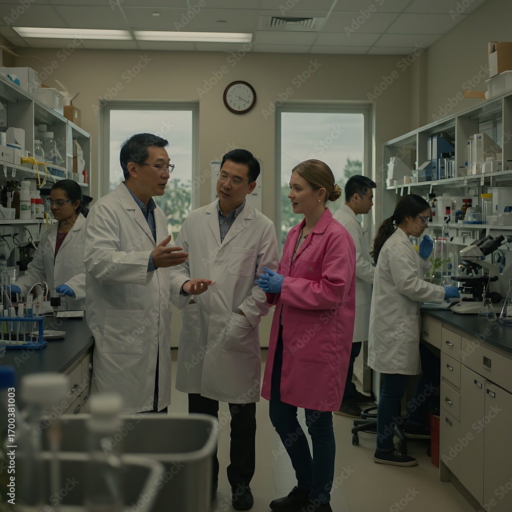 Obraz premium Laboratory Discourse