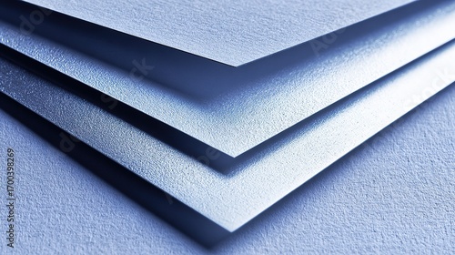 Professional business card concept on pure white background, elegant corporate design with paper texture and foil details