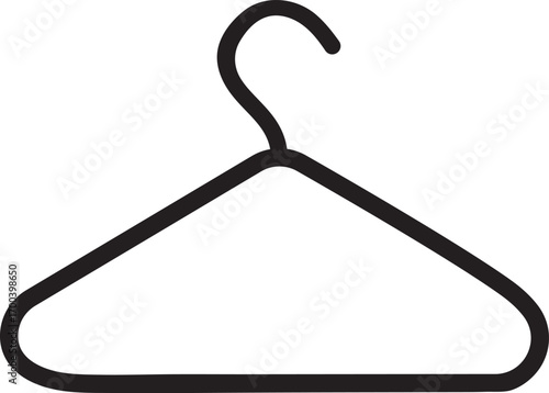 hanger isolated on white background