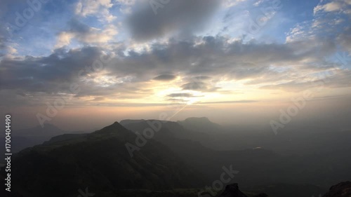 Timelapse taken from topmost point of Maharashtra, Kalsubai peak