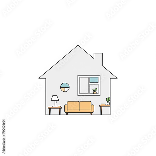 house icon on white background