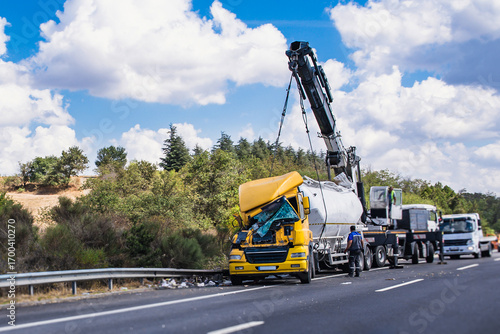 Obraz na plátně Road assistance