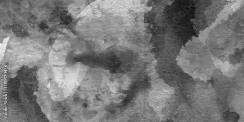  Black and white watercolor texture, oil painting on canvas hand oil painting, abstract grayscale ink wash texture, abstract Abstract grayscale watercolor cloudscape