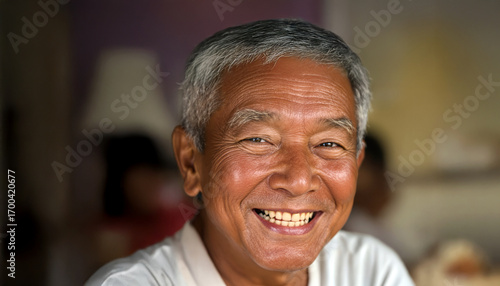 portrait of senior man
